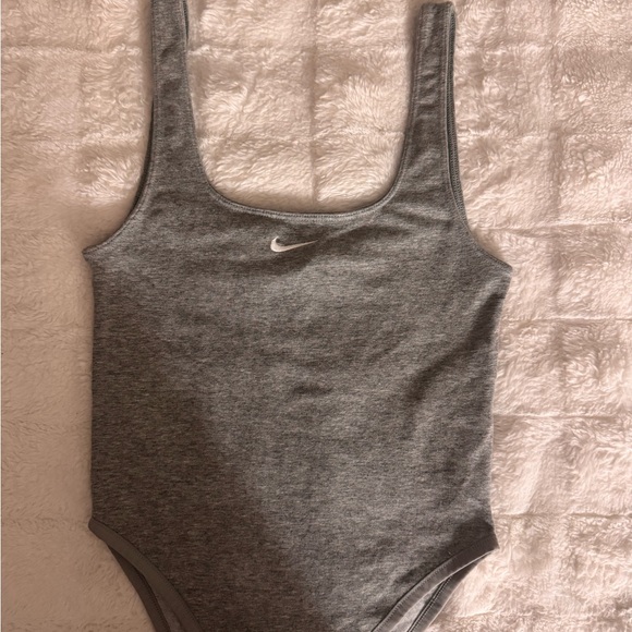 Nike Gray Bodysuit - Picture 1 of 3
